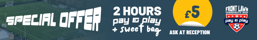 Front Lawn Pay & Play offer